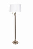 Caspian Floor Lamp Satin Nickel House of Troy CP100-SN