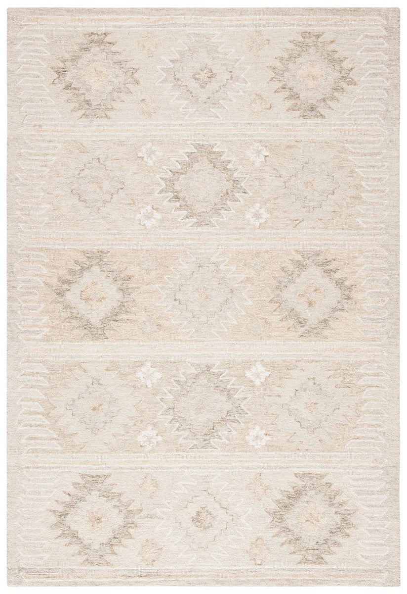 Capri 203  Hand Tufted 100% Wool Pile Rug Beige