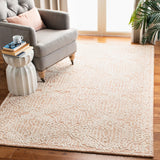 Capri 613  Hand Tufted 80% Wool, 20% Cotton Rug Rust / Ivory