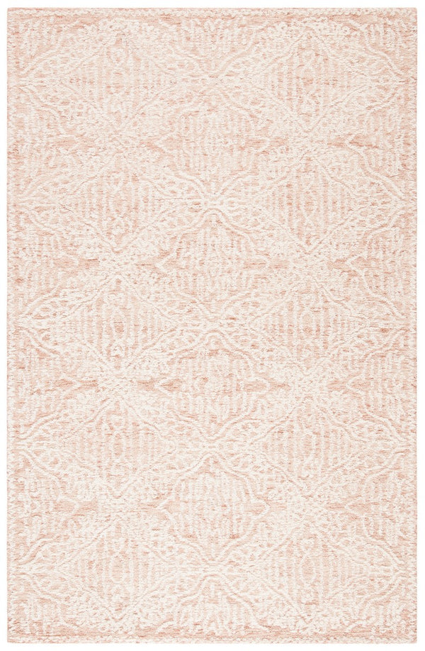 Capri 613  Hand Tufted 80% Wool, 20% Cotton Rug Rust / Ivory