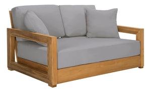 Safavieh Montford Teak 2-Seat Bench Casing CPT1003C-CASING