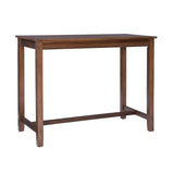 Claridge 36 Inch Counter Height Pub Table, Brown