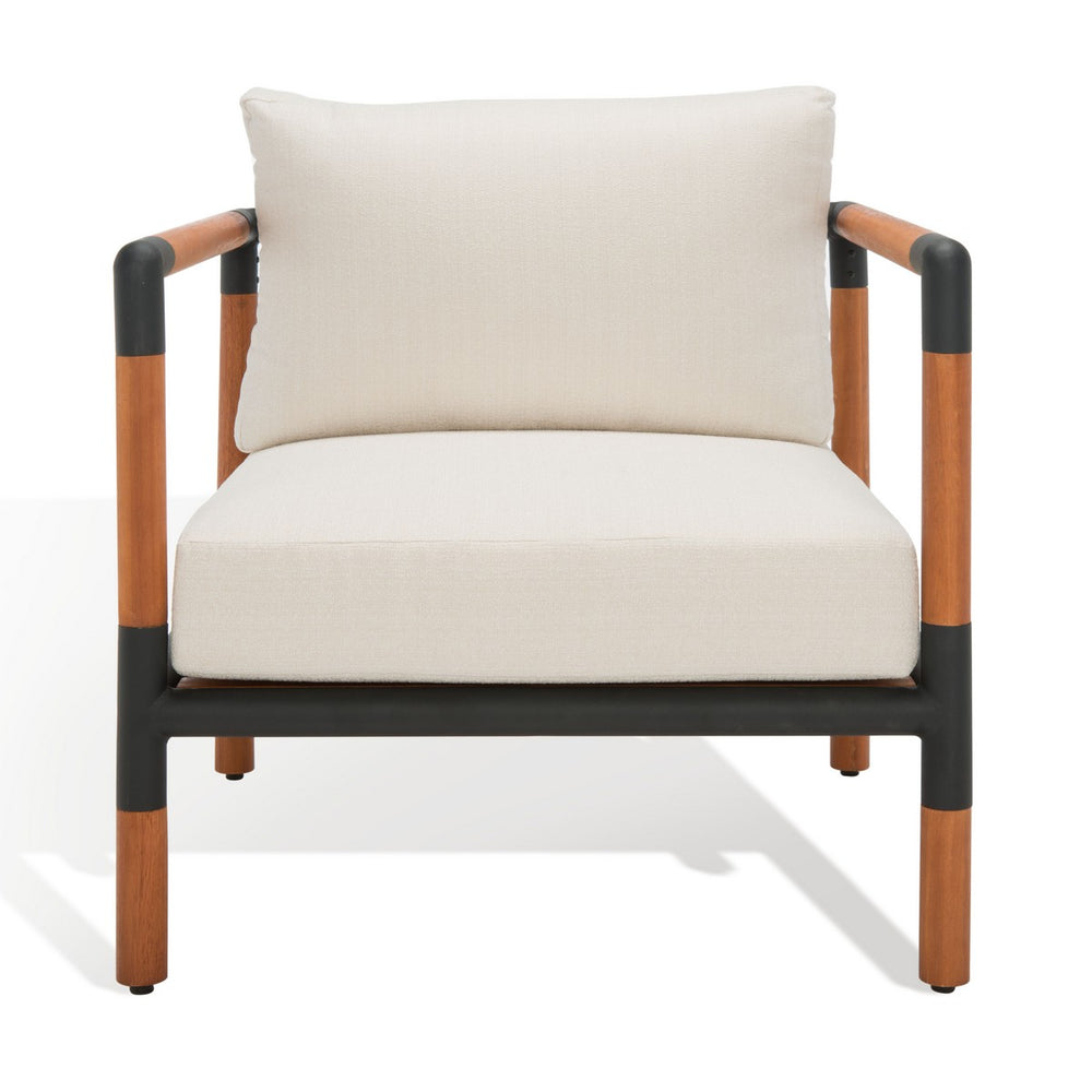 Safavieh Tommy Metal And Wood Patio Chair CPT1028A