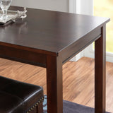Claridge 36 inch Counter Height Pub Table, Brown