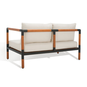 Safavieh Tommy Metal And Wood Patio Sofa CPT1030A
