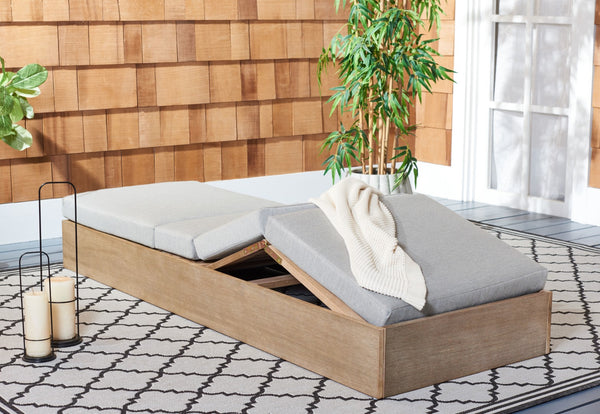 Safavieh Vincent Wood Chaise Lounge Chair CPT1043A