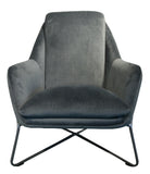 LH Imports Romeo Lounge Chair CR013-DGV