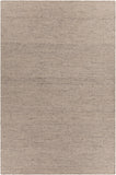 Chandra Rugs Crest 100% Wool Hand-Woven Flatweave Rug Light Brown/Beige 9' x 13'