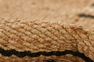 Momeni Erin Gates Crescent CRE-2 Hand Woven Contemporary Striped Indoor Area Rug Natural 10' x 14' CRESCCRE-2NATA0E0