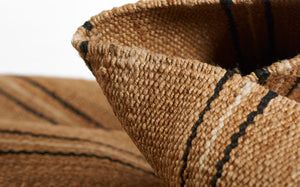 Momeni Erin Gates Crescent CRE-2 Hand Woven Contemporary Striped Indoor Area Rug Natural 10' x 14' CRESCCRE-2NATA0E0