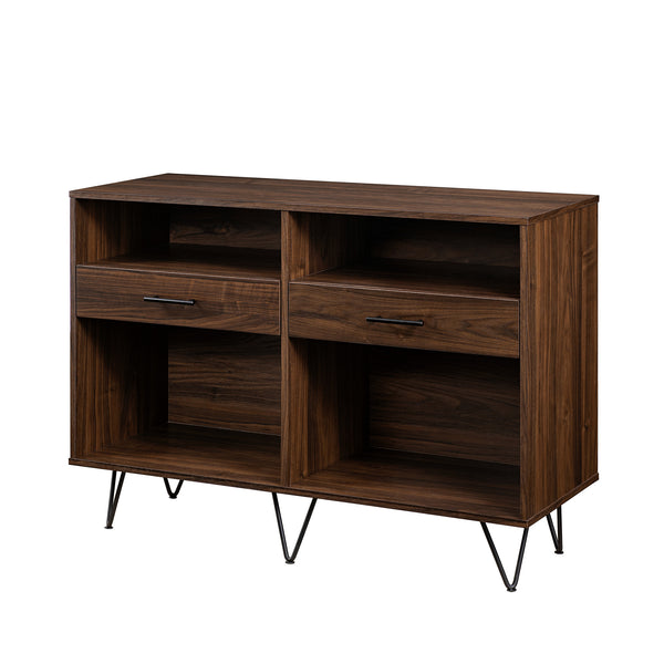 Walker Edison Croft Modern/Contemporary Hairpin Leg 2 Drawer Entry Console CRFL3KDW