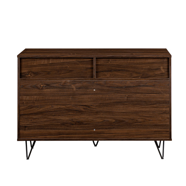 Walker Edison Croft Modern/Contemporary Hairpin Leg 2 Drawer Entry Console CRFL3KDW