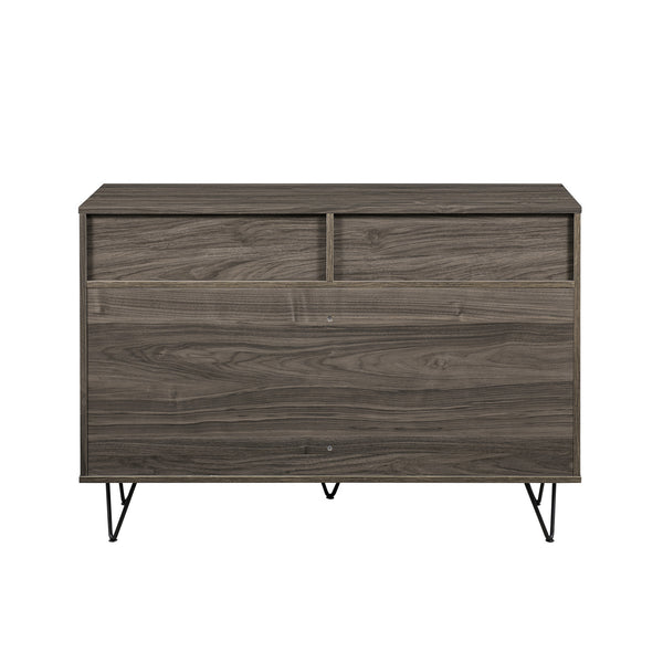 Walker Edison Croft Modern/Contemporary Hairpin Leg 2 Drawer Entry Console CRFL3KSG