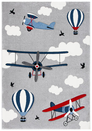 Safavieh Carousel Kids 137 Power Loomed 100% Polypropylene Kids Rug CRK137F-9