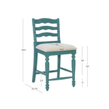 Marino 24 in Antique Blue Counter Stool