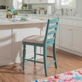 Marino 24 in Antique Blue Counter Stool