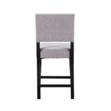 Corey Dark Gray Washed Velvet Counter Stool