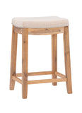 CLARIDGE ACACIA WOOD COUNTER STOOL