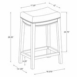 CLARIDGE ACACIA WOOD COUNTER STOOL