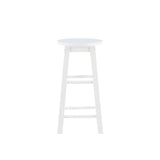 24 Inches Counter Stool White