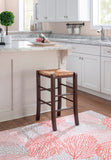 Gianna Backless Counter Stool Walnut Set of 2