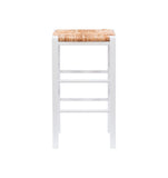 Gianna Backless Counter Stool White Set of 2