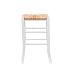 Gianna Backless Counter Stool White Set of 2