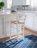 Emilo Counter Stool White Set of 2