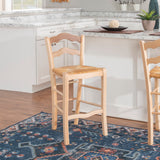 Filomena Counter Stool Natural Set of 2