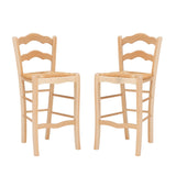 Filomena Counter Stool Natural Set of 2