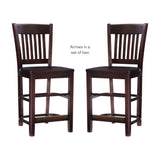 Herbert Counter Stool Brown - Set of Two