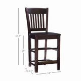 Herbert Counter Stool Brown - Set of Two