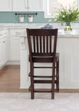 Herbert Counter Stool Brown - Set of Two