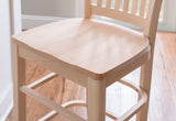 Herbert Counter Stool Unfinished- Set of Two