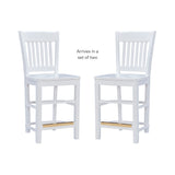 Herbert Counter Stool White- Set of Two