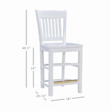 Herbert Counter Stool White- Set of Two