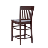 Kyrie Counter Stool Brown Set Of 2