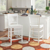 Kyrie Counter Stool White Set Of 2