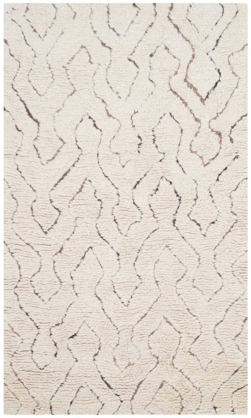 Safavieh Casablanca Shag 211 Had Tufted 80% WOOL, 20% POLYESTER Rug CSB211A-3