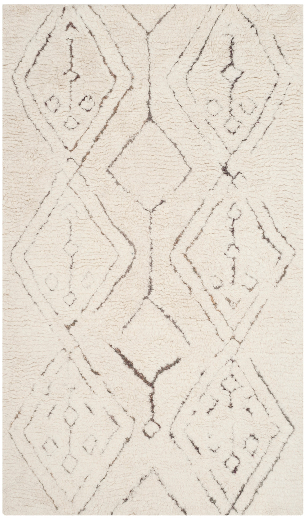 Safavieh Casablanca Shag 212 Had Tufted 80% WOOL, 20% POLYESTER Rug CSB212A-3