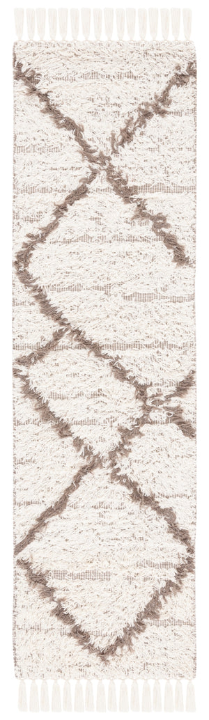 Casablanca 277 Hand Woven 100% Wool Pile  Rug Ivory / Taupe 100% Wool Pile CSB277A-28