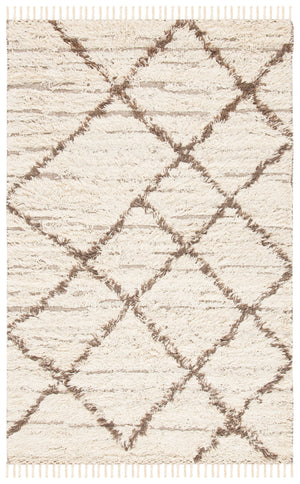 Casablanca 277 Hand Woven 100% Wool Pile  Rug Ivory / Taupe 100% Wool Pile CSB277A-5