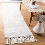 Casablanca 278 Hand Woven 80% Pet Yarn, 20% Cotton  Rug Ivory 80% Pet Yarn, 20% Cotton CSB278A-28