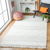 Casablanca 278 Hand Woven 80% Pet Yarn, 20% Cotton  Rug Ivory 80% Pet Yarn, 20% Cotton CSB278A-5