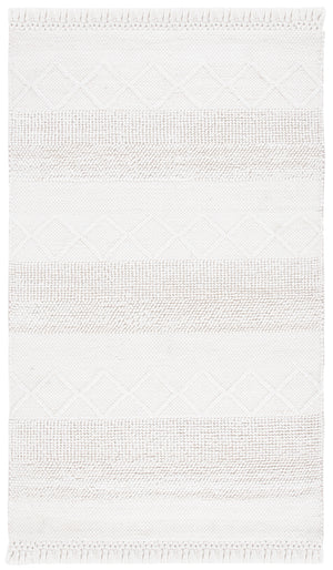 Casablanca 278 Hand Woven 80% Pet Yarn, 20% Cotton  Rug Ivory 80% Pet Yarn, 20% Cotton CSB278A-5