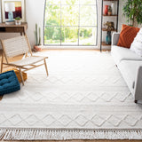 Casablanca 278 Hand Woven 80% Pet Yarn, 20% Cotton  Rug Ivory 80% Pet Yarn, 20% Cotton CSB278A-8