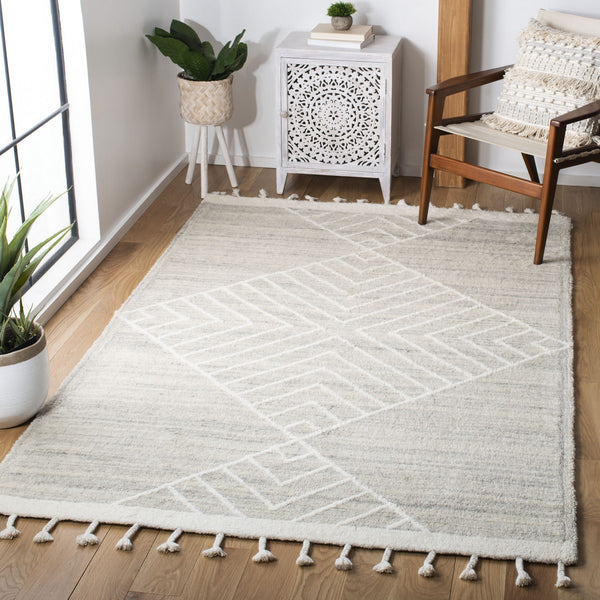 Safavieh Casablanca 451 With Tassel 100% Wool Pile Hand Tufted Rug CSB451B-9