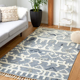 Casablanca 523 With Tassel 100% Wool Hand Knotted Rug