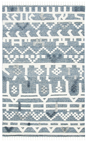 Casablanca 523 Hand Knotted 100% Wool Rug with Elegant Tassel Detailing for Luxurious Spaces