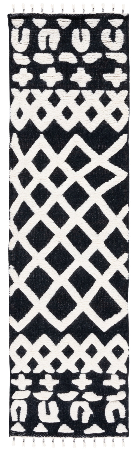 Casablanca 524 Hand Knotted 100% Wool Bohemian Rug - Luxurious Design with 0.59" Pile Height